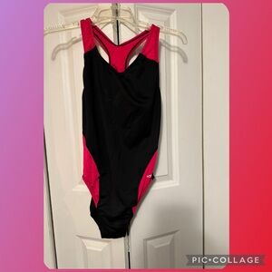 Dolfin Black and Pink Women’s Swimsuit